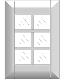 Mullion cabinet doors DJ-FMMA