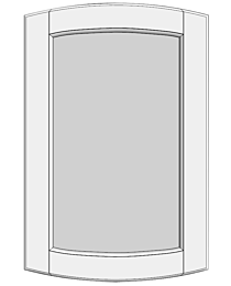 Convex cabinet doors DRC-EE