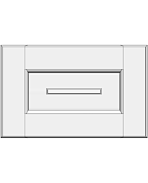 Framed drawer with raised panel STR-GD