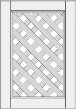 Cabinet doors with lattice DP-EE