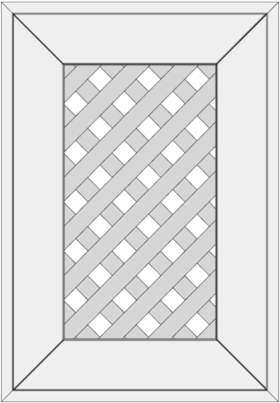 Cabinet doors with lattice DP-XJB