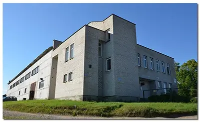 Frontus building. Širvintos, Lithuania